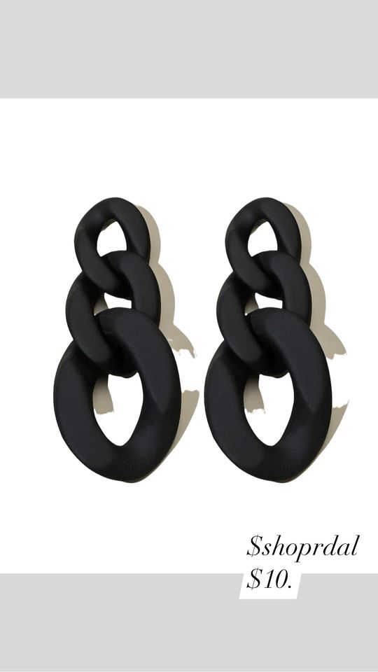 black LV earrings – LatinaChingonaLashes